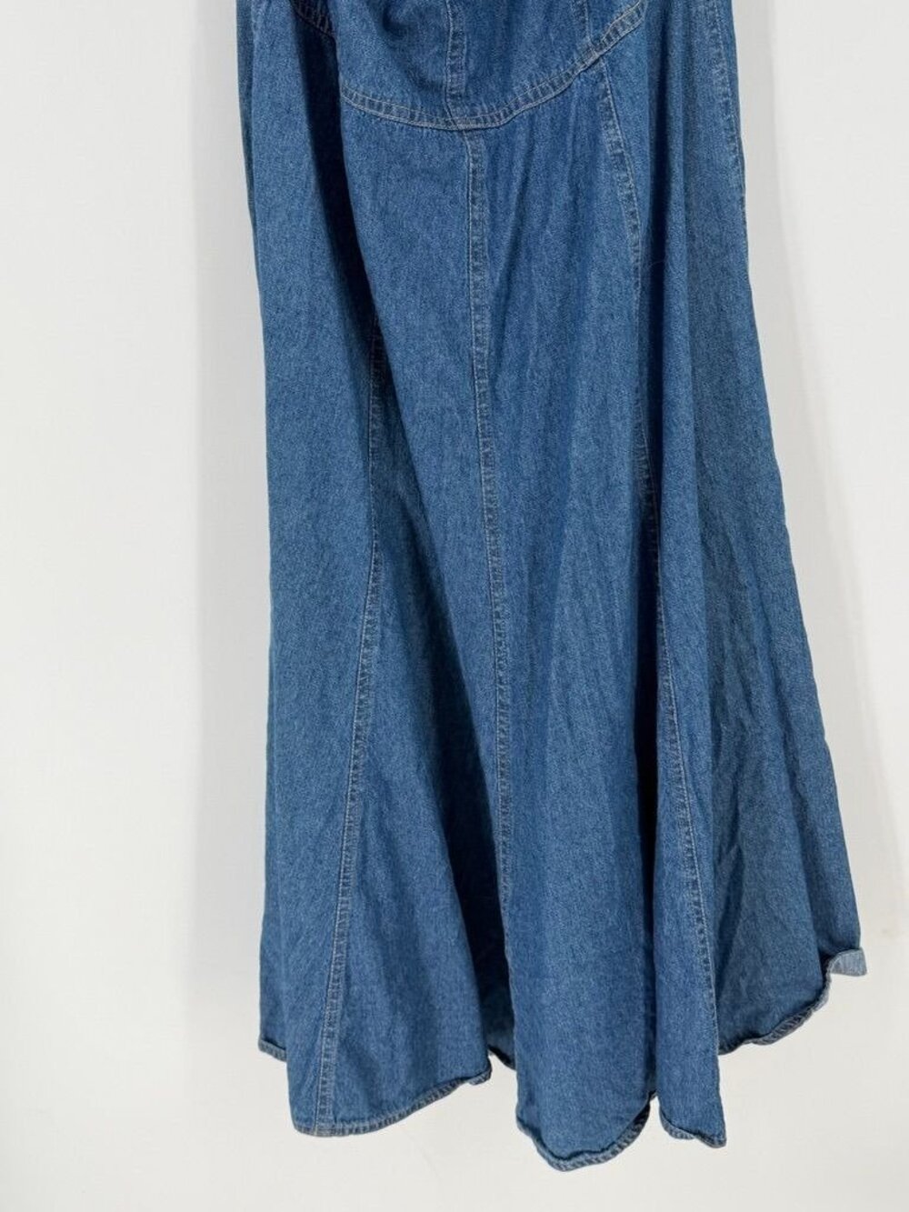 Signature by Robbie Bee Cotton Halter Dress Button Up Midi - Picture 5 of 12